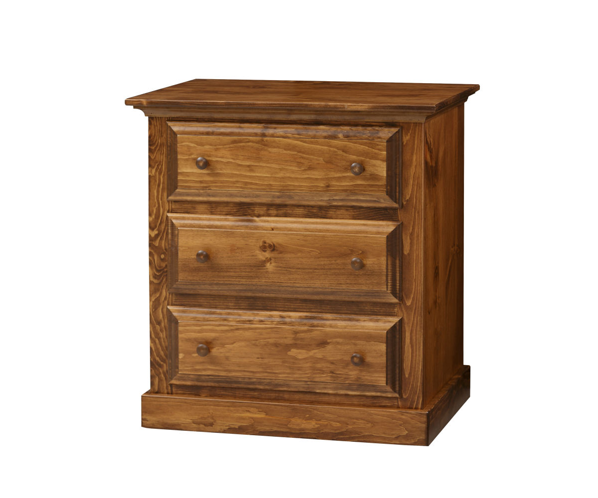 Classic Bedroom 3Drawer Chest of Drawers VIZTECH FURNITURE