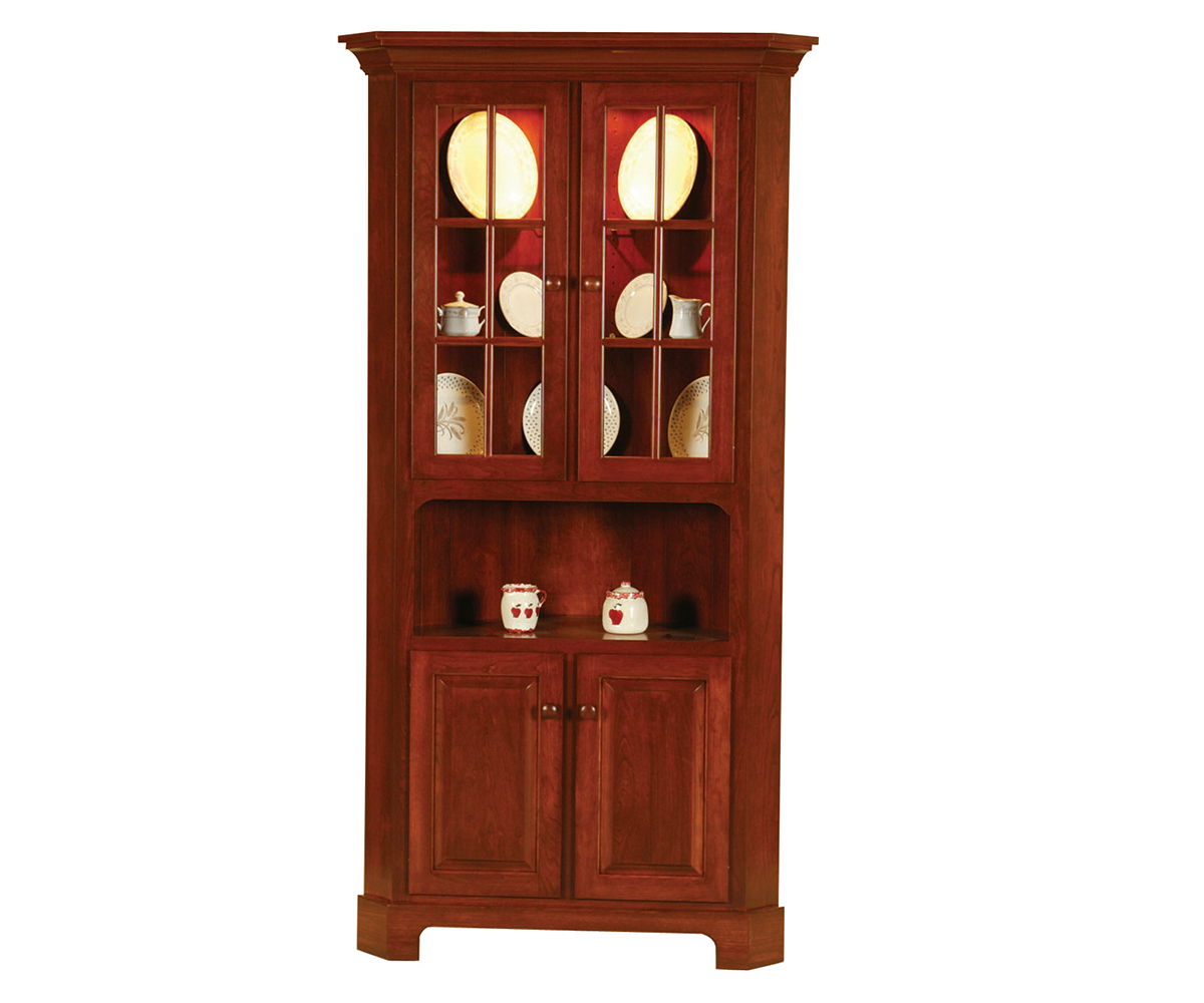 Shaker Corner Hutch VIZTECH FURNITURE