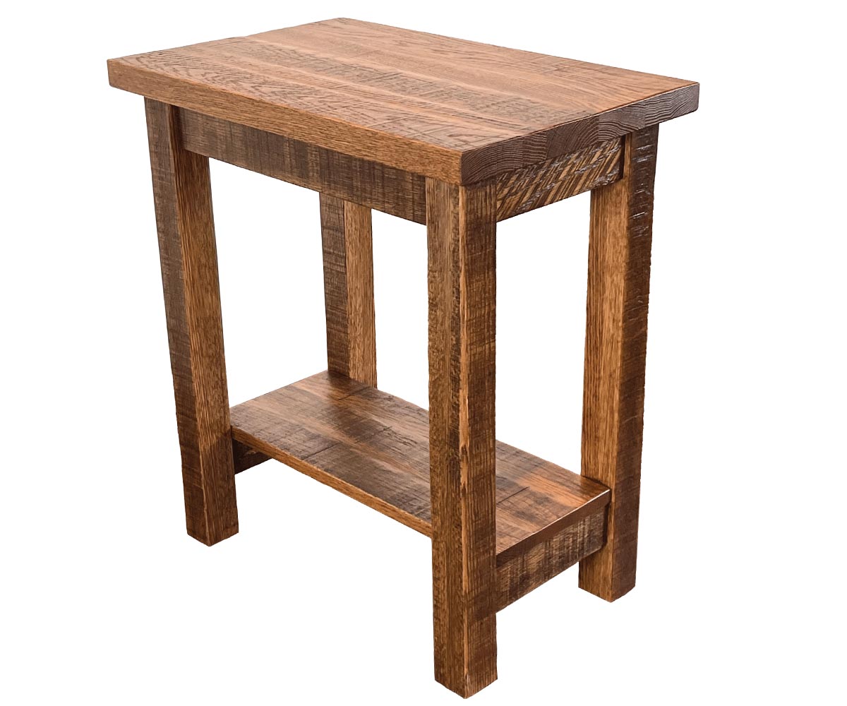 Astoria Rustic Chair Side Table VIZTECH FURNITURE