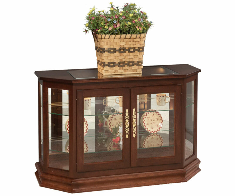 Angled Large Console Curio