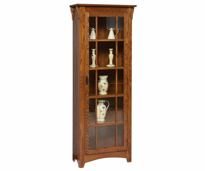 Mission Single Door Bookcase