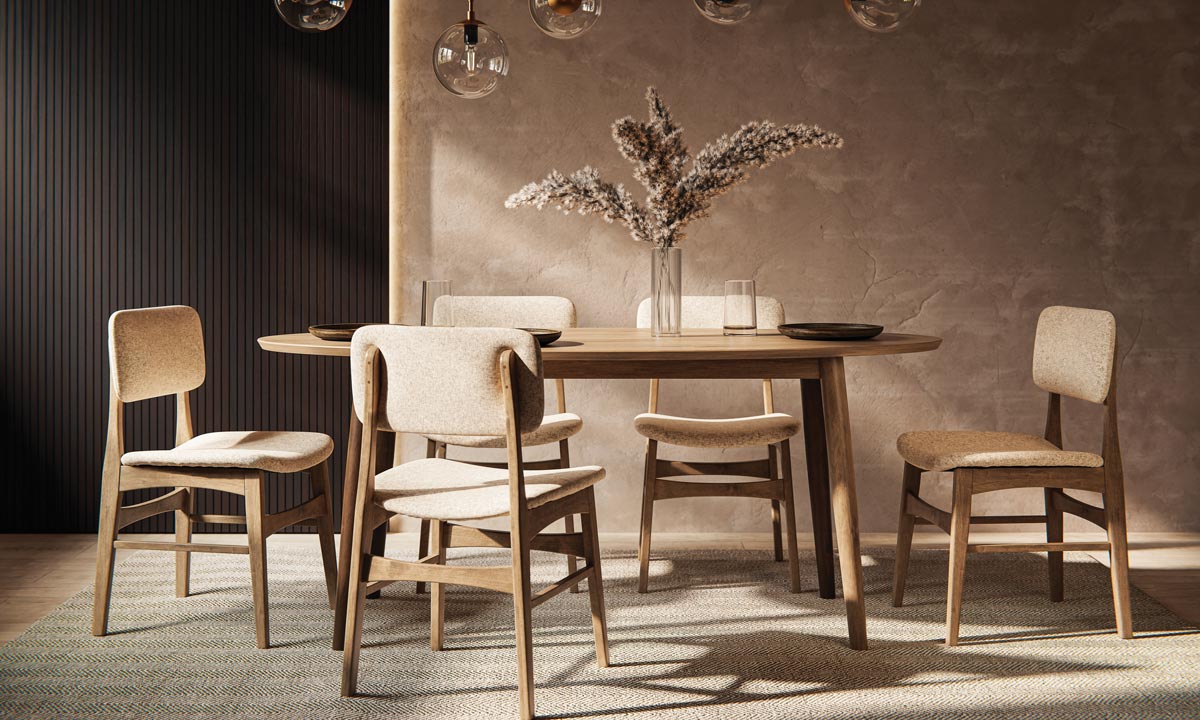 Dining room set made in CGI 
