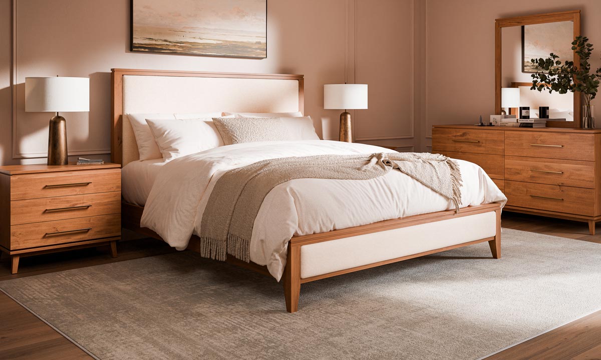 Modern Amish bedroom