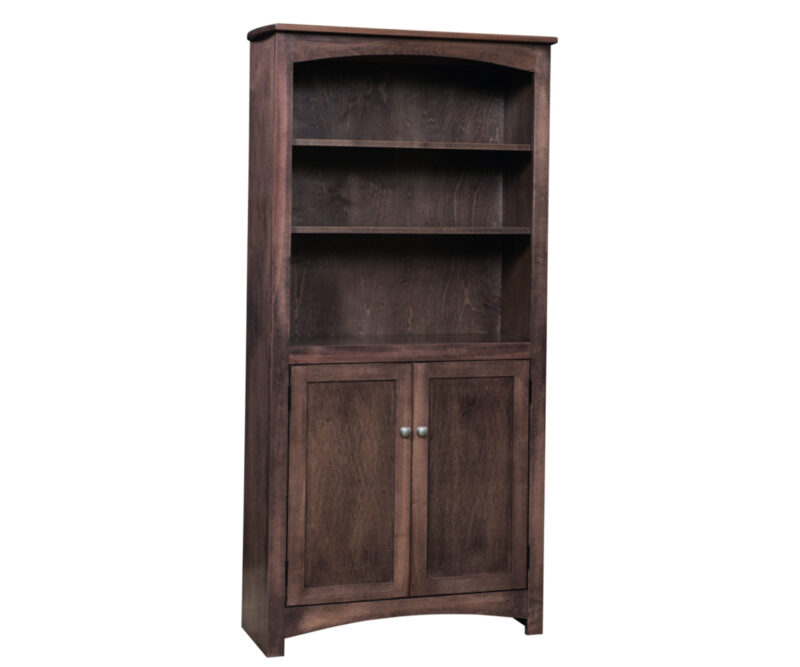 Apple Creek Bookcase With Doors