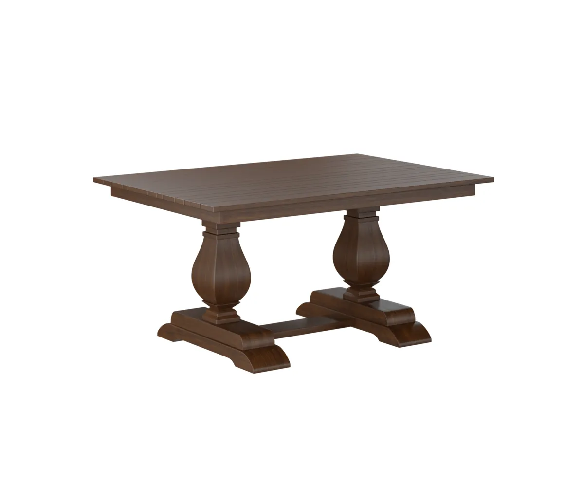 Oliver Double Pedestal Table by Amish Crafted Goods