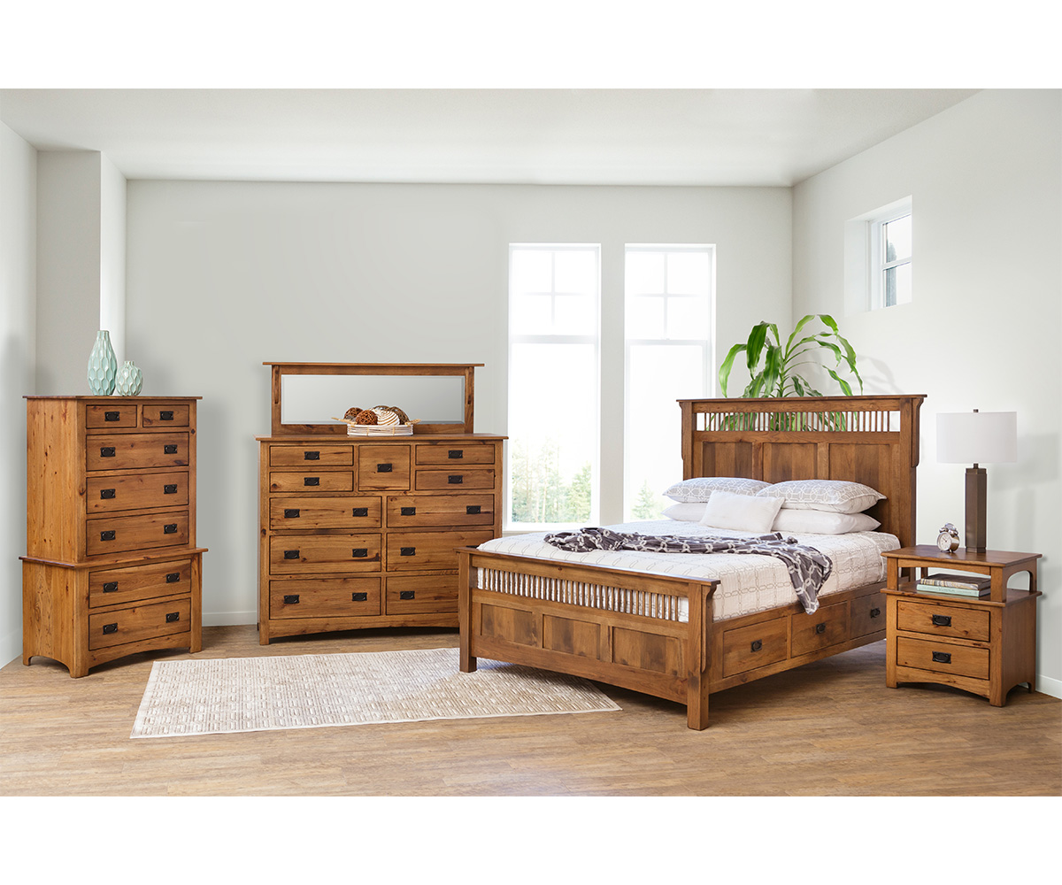 Mission Small Triple Dresser - Image 2