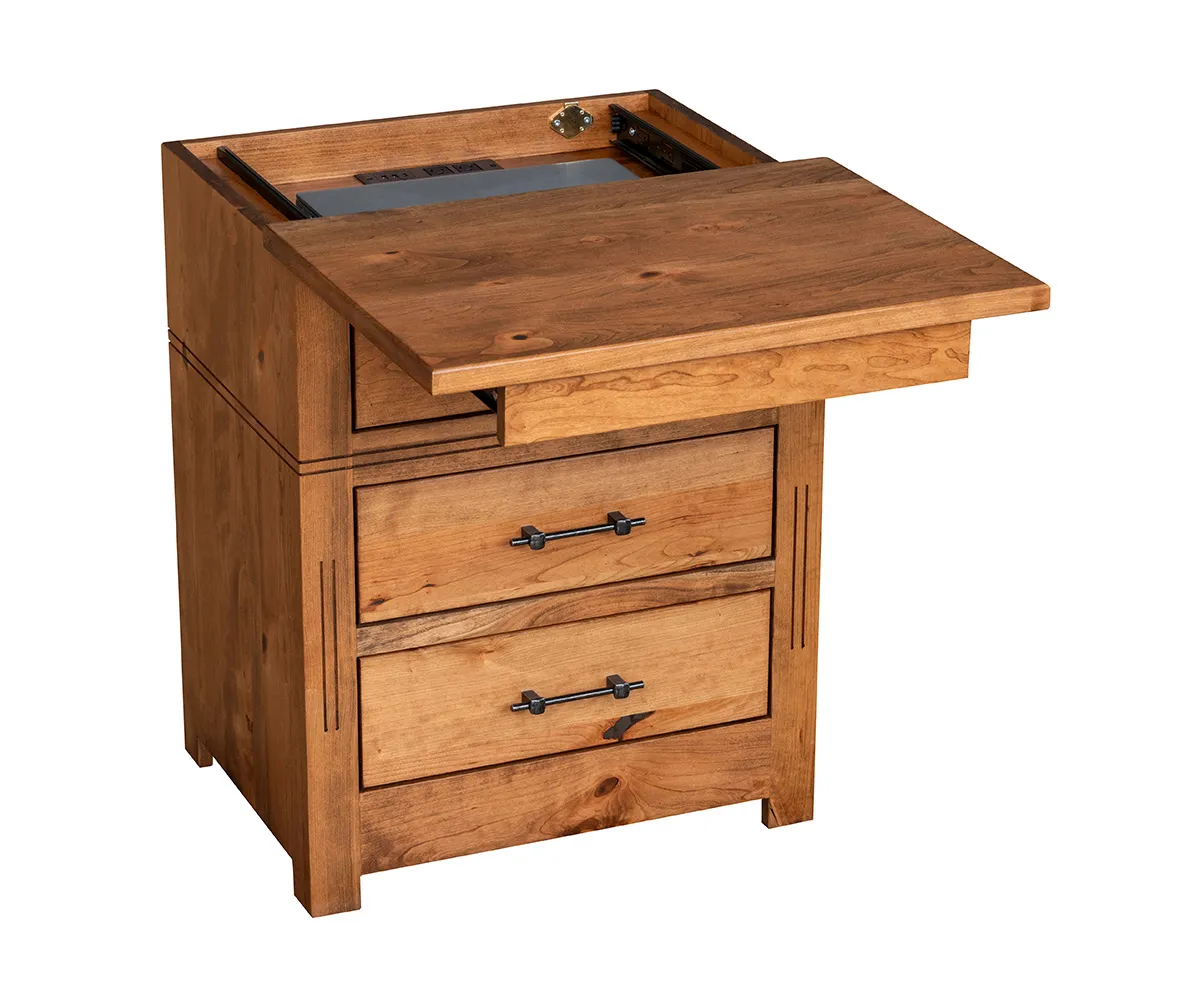 Signature 3 Drawer Nightstand - Image 2
