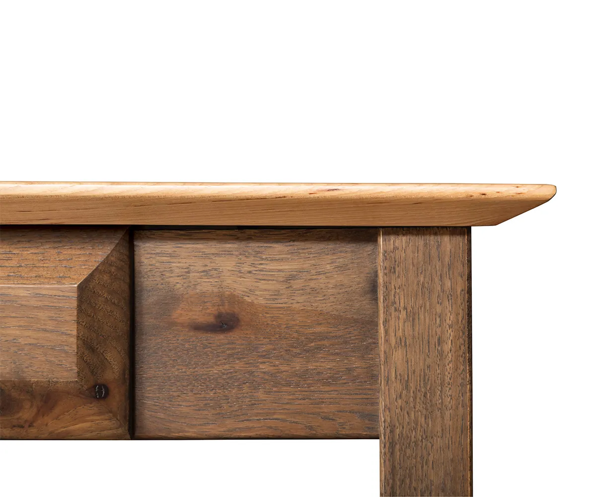 Simplicity Wedge Table With Drawer - Image 2