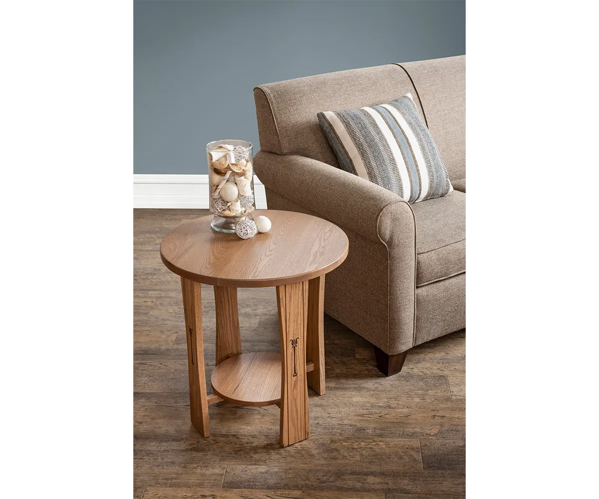 Signature 22" Round End Table - Image 4